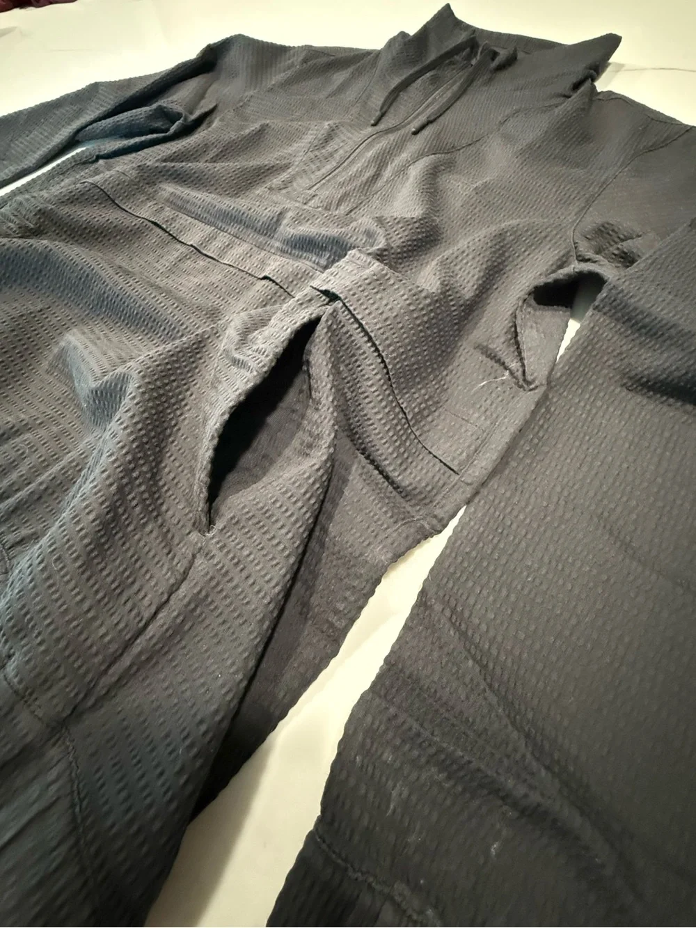 lululemon athletica Black Quarter-Zip Windbreaker